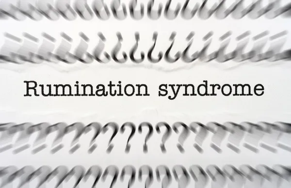 Sindrome da ruminazione — Foto Stock