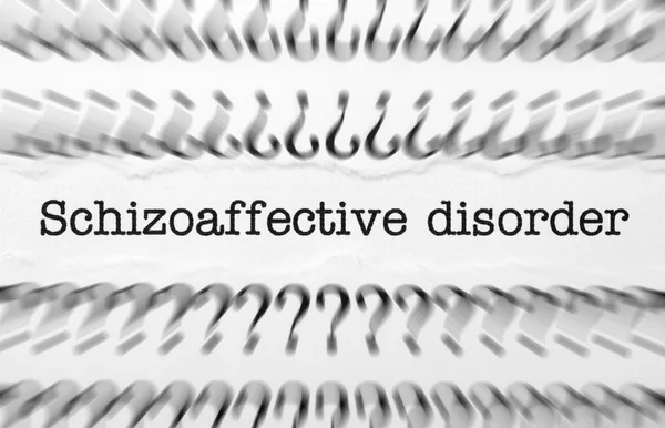 Schizoaffective disorder — Stock Photo, Image
