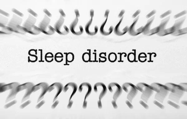 Διαταραχές ύπνου — Φωτογραφία Αρχείου