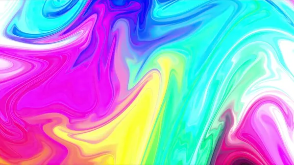 Colorida Mezcla Pintura Con Colores Vivos Gradiente — Foto de Stock