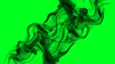 Yeşil Ekranda Siyah Duman