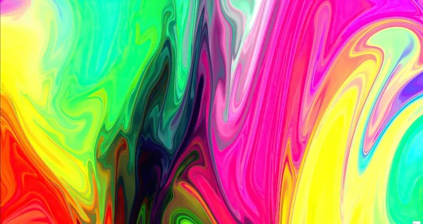 Färgglad Färg Mix Med Gradient Levande Färger — Stockfoto