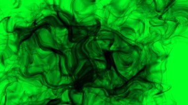 Yeşil Ekranda Siyah Duman