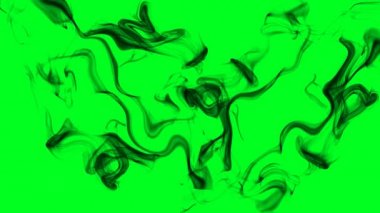 Yeşil Ekranda Siyah Duman