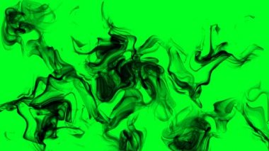 Yeşil Ekranda Siyah Duman