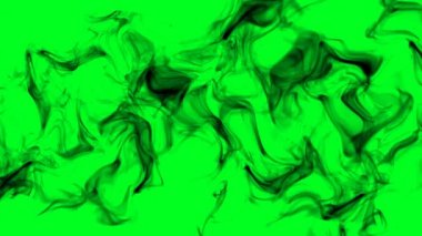 Yeşil Ekranda Siyah Duman