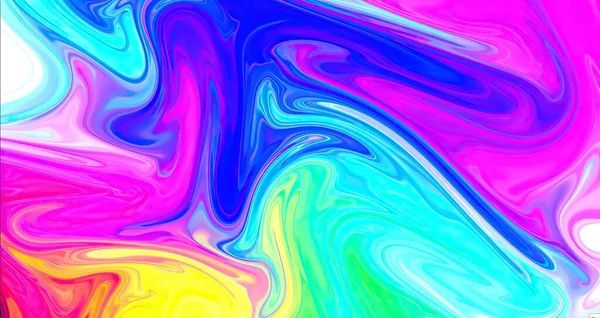 Colorful Paint Mix Gradient Vivid Colors — Stock Photo, Image