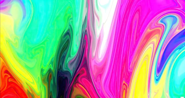Färgglad Färg Mix Med Gradient Levande Färger — Stockfoto