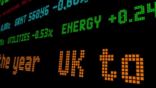 Storbritannien förbjuder rysk oljeimport före årets slut — Stockvideo