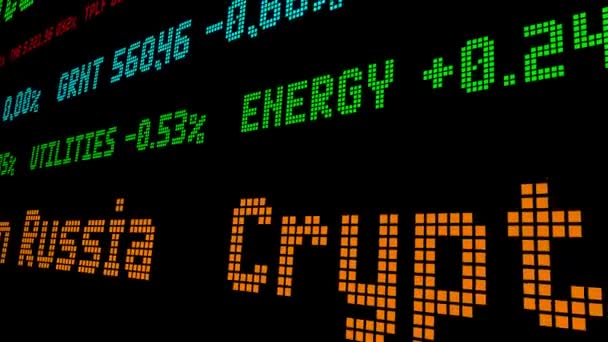 Firmy i banki Crypto otrzymują ostrzeżenie FCA przed Rosją — Wideo stockowe
