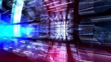 Soyut yüksek teknoloji fütürist dijital arkaplan