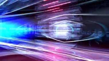 Soyut yüksek teknoloji fütürist dijital arkaplan