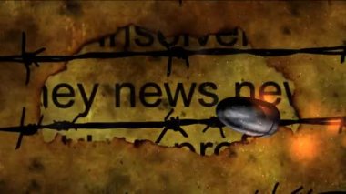 Yasak haberlere karşı ağır çekimde mermi