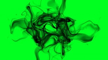 Yeşil Ekranda Siyah Duman