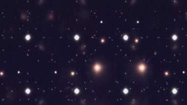 Uzay Evreni Yıldızlar ve Galaksiler Hareket Ediyor