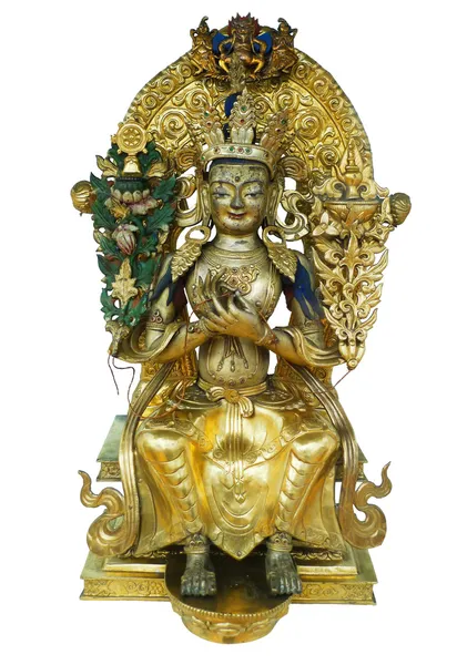 Maitreya - de Boeddha van de toekomst Stockfoto