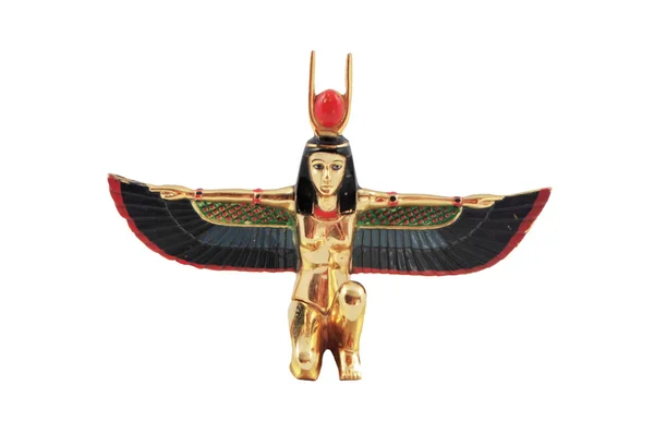 Egyptische standbeeld isida Stockfoto