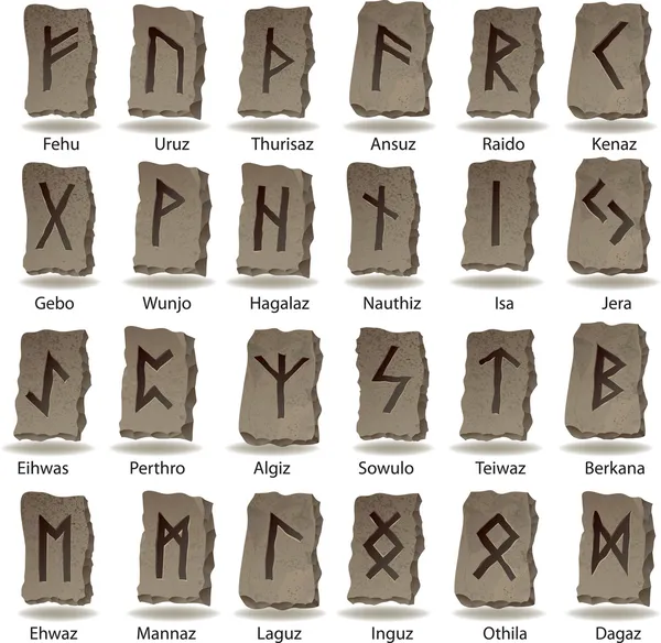 Ensemble de runes — Image vectorielle