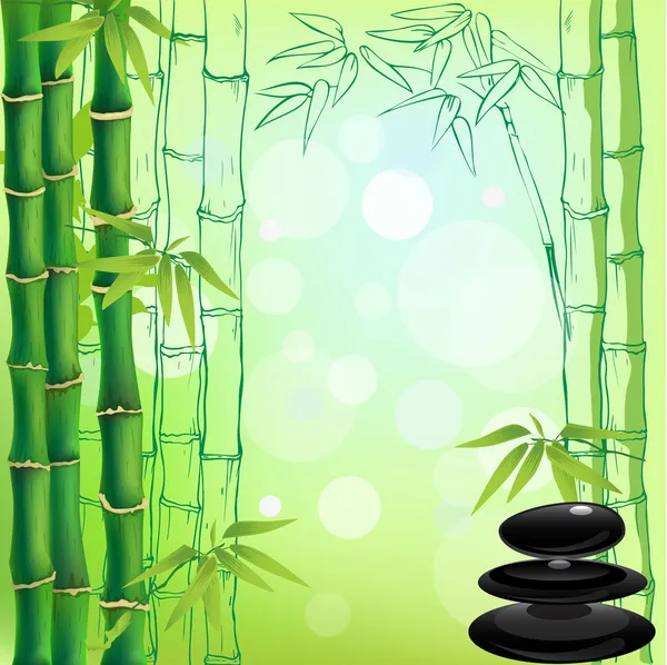 Zen background — Stock Vector