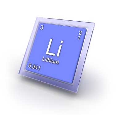 Lityum kimyasal element işareti