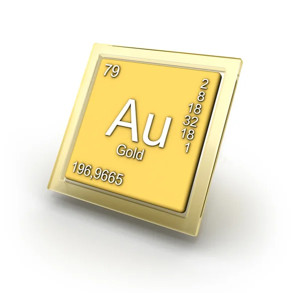 Aurun element sign — Stock Photo, Image