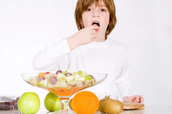 Eten van de druif — Stockfoto