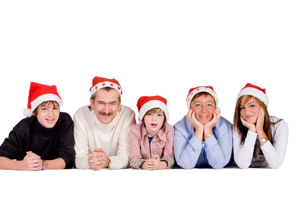 Família de Natal — Fotografia de Stock