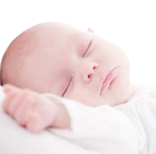 Спящий яркий ребенок — стоковое фото