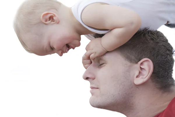 パパと赤ちゃんの息子 — ストック写真