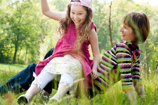 Jump Off the childhood — Stock Photo, Image