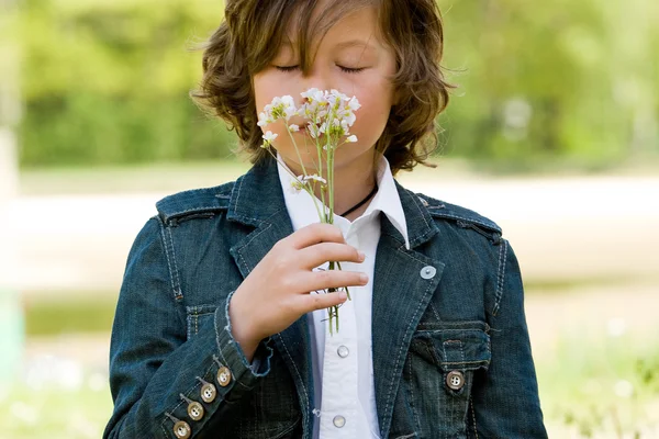 Het ruiken — Stockfoto