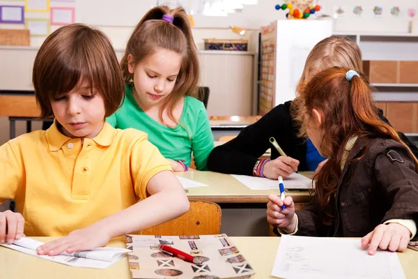 Students at work — Stock Photo, Image