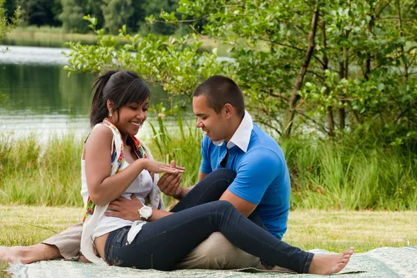 The proposal — Stock Photo, Image