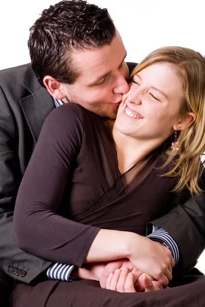 Sweet kiss — Stock Photo, Image