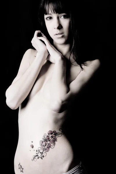 Tetování lihoviny — Stock fotografie