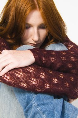 Depresyonda redhead