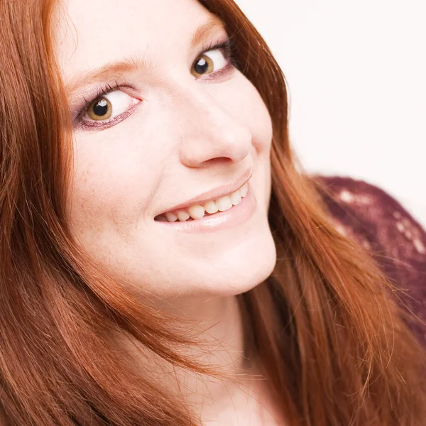 Mesmerising redhead — Stock Photo, Image