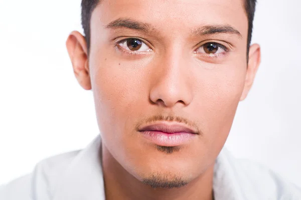 Neutral looking Indonesian young man — Stock Photo, Image