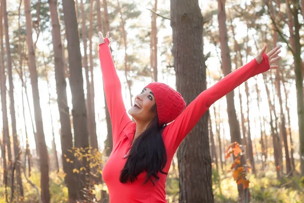 Vrijheid in het forest — Stockfoto