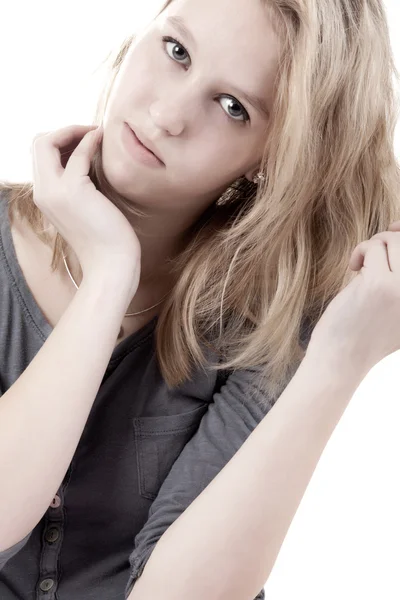 Min tonåring skönhet — Stockfoto