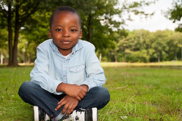 Afrikanischer Junge — Stockfoto