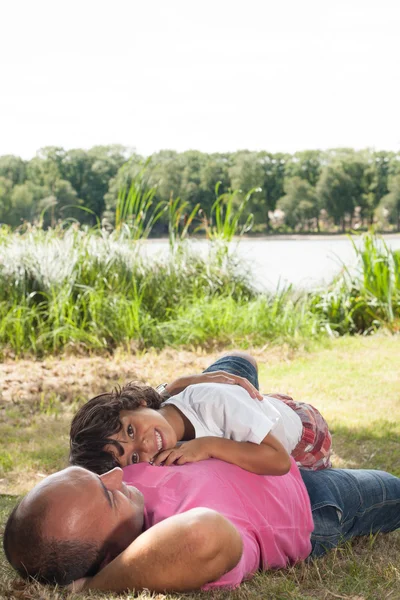 Vater und Sohn — Stockfoto