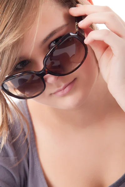 Adolescente con gafas de sol — Foto de Stock