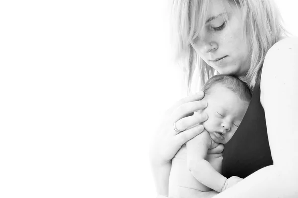 Anne ve bebek aşk — Stok fotoğraf