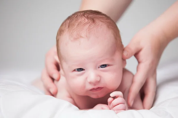 Baby is relaxed Stock Photo