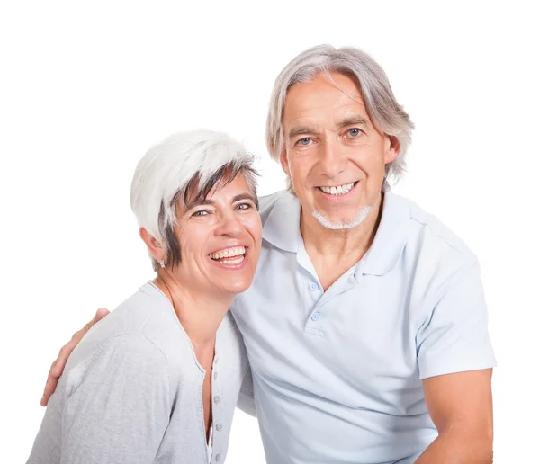 Happy loving senior couple — Stock Photo, Image