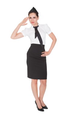 güzel hostes portresi