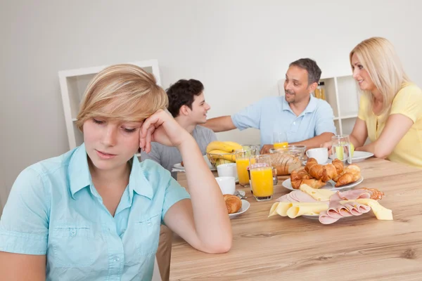 Escluso dalla cerchia familiare — Foto Stock