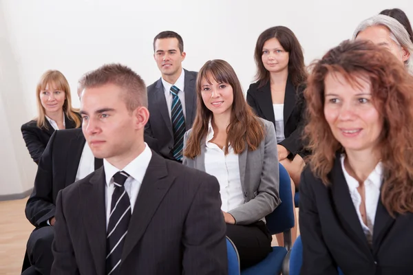 Portrait Of A Business Men And Women In Seminar — Stock Photo, Image