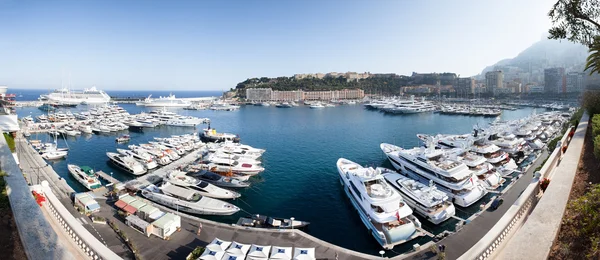 Panoráma-, ahol a Monaco — Stock Fotó